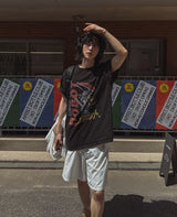 ライトロボットプリンティングショートスリーブTシャツ