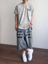 Rough サインハーフTシャツ (3color) (No.973)