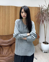 Leto Linen V-neck Summer Knit