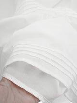 Tur Pintuck Frill Tiered Skirt
