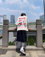 Pcell track bermuda pants