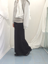 Slim Base String Long Skirt