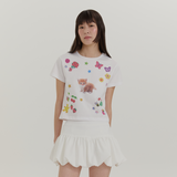 キャットクロップTシャツ