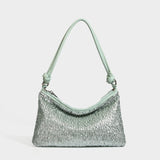 Metallic Sequin Hobo Shoulder Party Bag