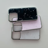 [MADE] スリーニャイトフォンケースブラック (epoxy silver bumper)