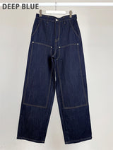 DOUBLE KNEE RAW JEANS (2C)
