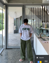 アーバンスタンフォードレタリングオーバーショートスリーブ