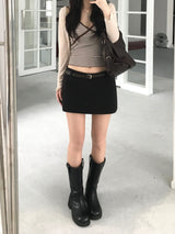 Stripe lace sleeveless (3 colors)