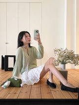 [MADE] Rules Button Henley Neck Knit