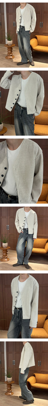 [F/W] Golgi v neck crop cardigan(4color)