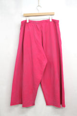 Damage Logo Wide Sweat Pants