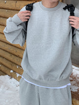 Furano brushed wide jogger pants