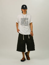 TWE レタリングプリンティング1/2Tシャツ