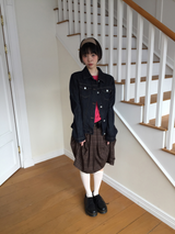 YWD PLAID PLEATS SKIRT (3color)