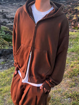 Lounge Oversized Zip-Up Hoodie (5 Colors)