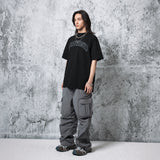 アーチロゴ ベーシックTシャツ (BLACK)