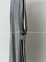 Track Point String Wide Pants