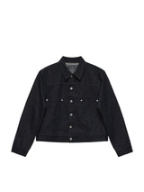 6CRAYON 11.3oz インディゴブルーノンフェイドショートデニムジャケット