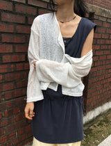 Milkpo Summer Basic Loose-Fit Cardigan