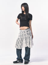 C Wear クロップTシャツ BLACK