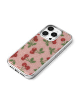 Cherry Blush Epoxy Silver Case