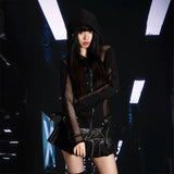 SEXXDEVIL クロスメッシュジャケット