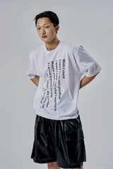 ウィッシュオーバーサイズ半袖Tシャツ