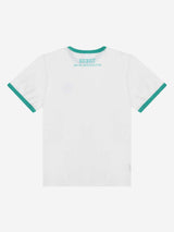 レックルーツマスソサイエティリンガーTシャツ (ミント)