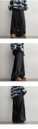 Dilla Corduroy Bijo Banding Wide Pants