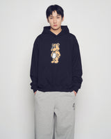 26SS BLOCK AC BEAR HOODIE
