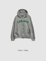 CHAMS TWO-WAY HOODIE"