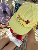 Clover nylon snapback ball cap