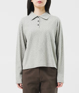 (W)スクープドットカラートップス (2color)