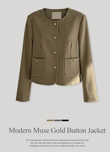 Setter Spring Collarless Jacket / 3 colors