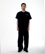 HANDWRITTEN COWBOY TSHIRT-BLACK