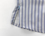 Aton geek chic twisted ribbon striped shirt