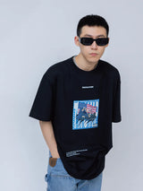 "D.T. Security Failure” T-Shirt  Album Cover Ver.(Black)