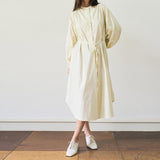 BLUEBELL midi shirt dress [yellow]
