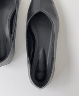 Leaf stiletto flat shoes