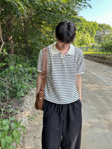 [Premium] タリ―ハーフカラーニット