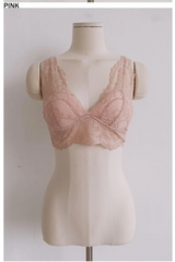 LACE SOFT BRALETTE (4COLORS!)