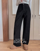 【MADE】Corduroy wide pants