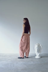 2-LAYER MICRO FLEECE SWEAT PANTS (Pink)