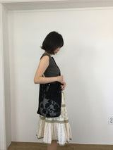 ロージーフラワーニットバッグ (2color)