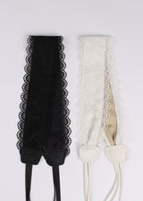 LACE LEATHER BELT