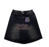 Harley Digital Printed Bermuda Denim Pants
