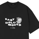 ホーリームーブアップルオーバーフィット半袖Tシャツ_ブラック
