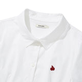 KIRSH プレーンスリムフィットシャツ [WHITE]