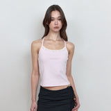 C 2-WAY ROSE BUTTON CARDIGAN SET_PINK
