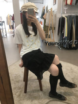 Mogu frill knee socks (9color) 
